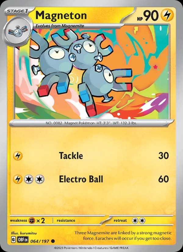 Magneton — Obsidian Flames, Common