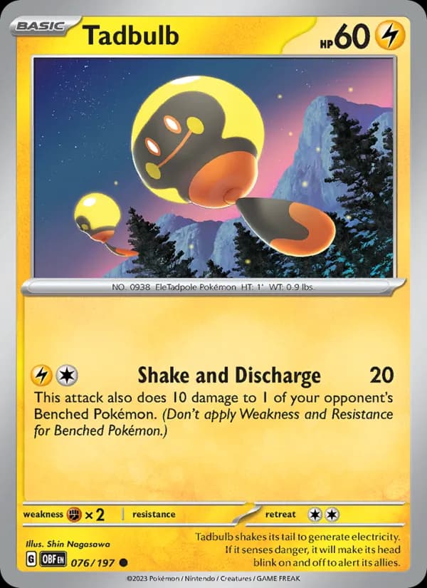 Tadbulb — Obsidian Flames, Common
