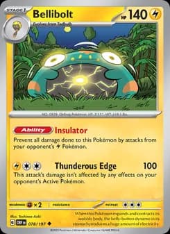 Bellibolt — Obsidian Flames — Uncommon