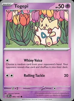 Togepi — Obsidian Flames — Common