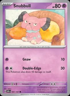 Snubbull — Obsidian Flames — Common