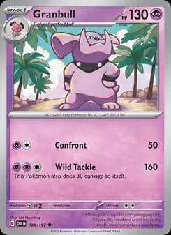 Granbull — Obsidian Flames — Uncommon