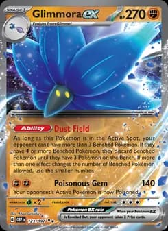 Glimmora ex — Obsidian Flames — Double rare