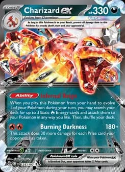 Charizard ex — Obsidian Flames — Double rare
