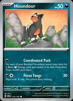Houndour — Obsidian Flames — Common
