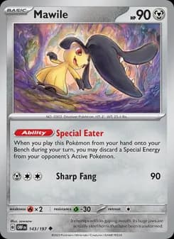 Mawile — Obsidian Flames — Uncommon