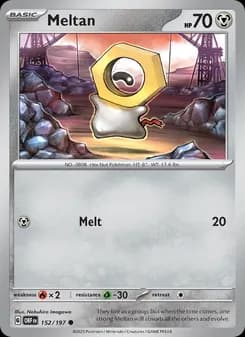 Meltan — Obsidian Flames — Common