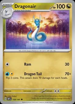 Dragonair — Obsidian Flames — Uncommon