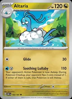 Altaria — Obsidian Flames — Uncommon