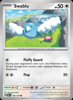 Swablu — Obsidian Flames — Common