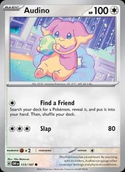 Audino — Obsidian Flames — Common
