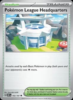 Pokémon League Headquarters — Obsidian Flames — Uncommon