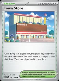 Town Store — Obsidian Flames — Common