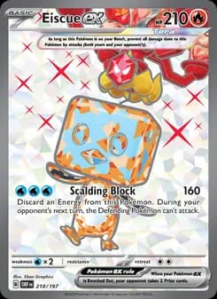 Eiscue ex — Obsidian Flames — Ultra Rare