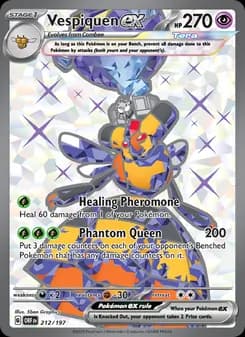 Vespiquen ex — Obsidian Flames — Ultra Rare