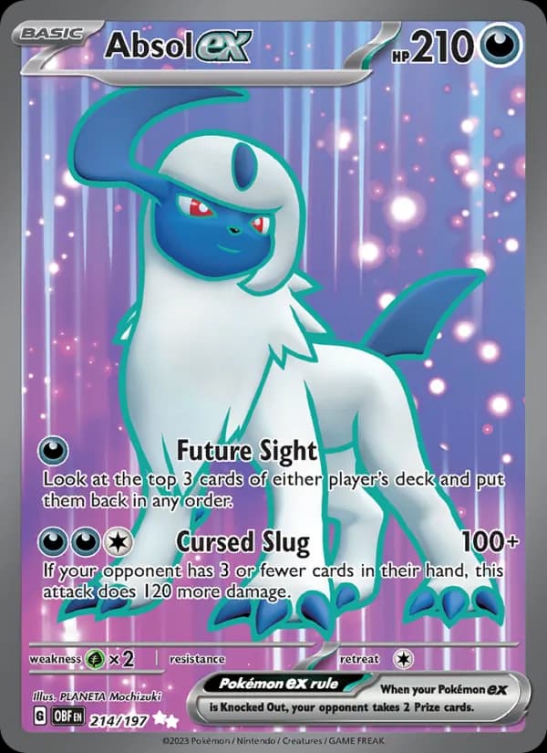 Absol ex — Obsidian Flames, Ultra Rare