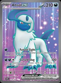 Absol ex — Obsidian Flames — Ultra Rare