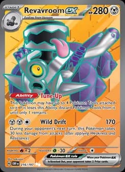 Revavroom ex — Obsidian Flames — Ultra Rare