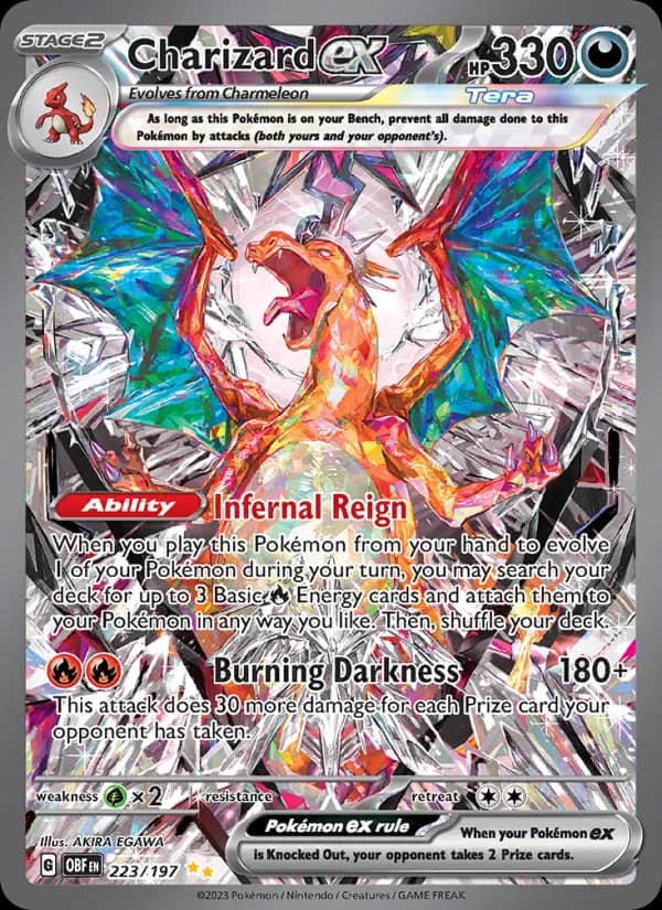 Charizard ex — Obsidian Flames, Special illustration rare