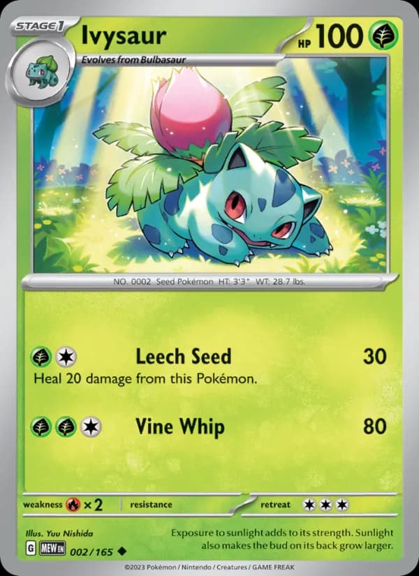 Ivysaur — 151, Uncommon