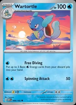Wartortle — 151