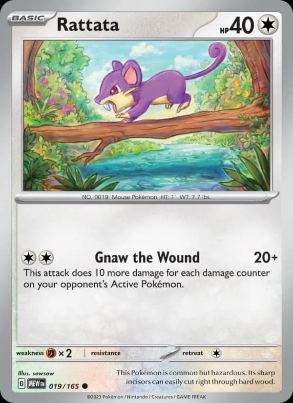 Rattata — 151, Common