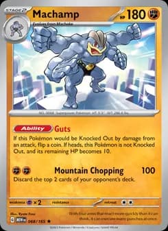 Machamp — 151 — Rare