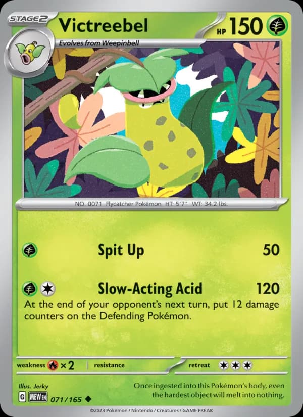 Victreebel — 151, Uncommon