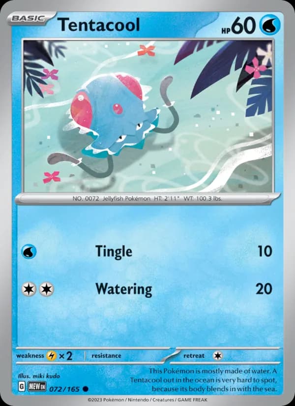 Tentacool — 151, Common