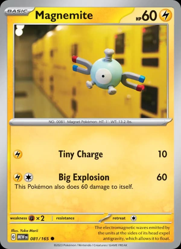 Magnemite — 151, Common