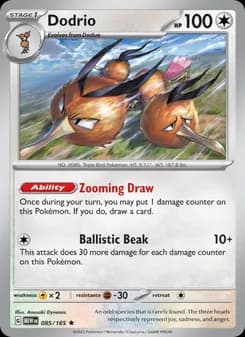 Dodrio — 151 — Rare