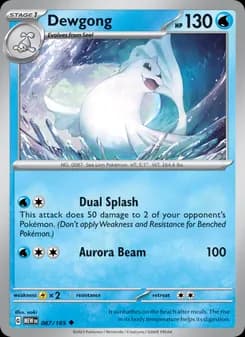 Dewgong — 151 — Uncommon