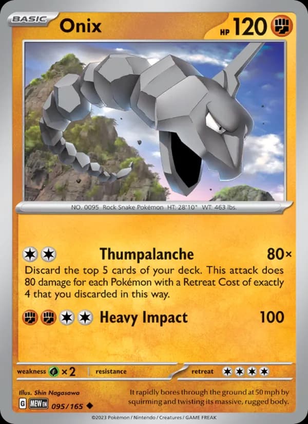 Onix — 151, Uncommon