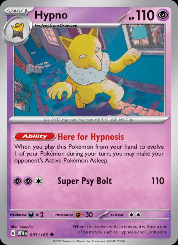 Hypno — 151, Uncommon