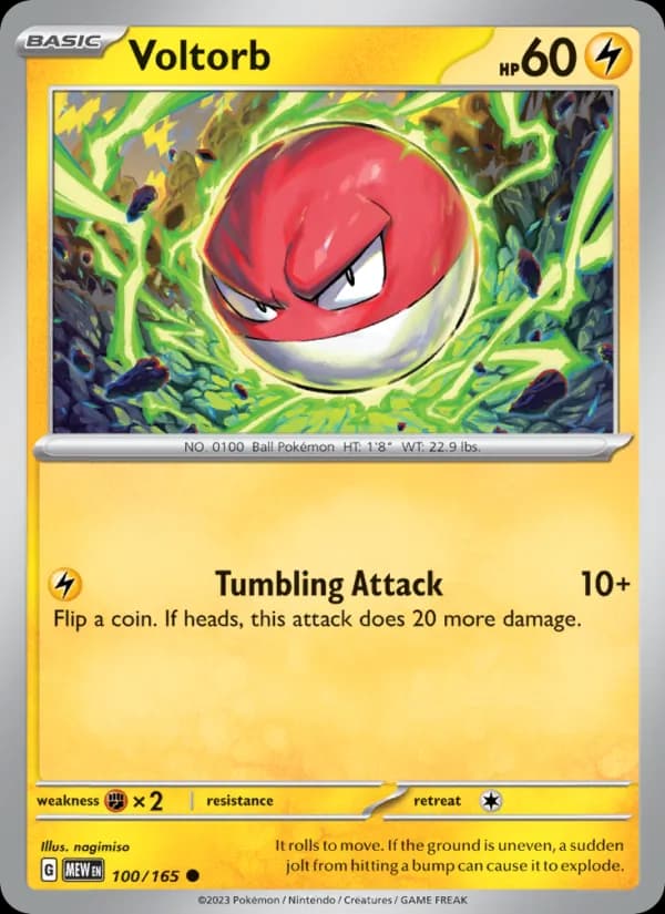 Voltorb — 151, Common