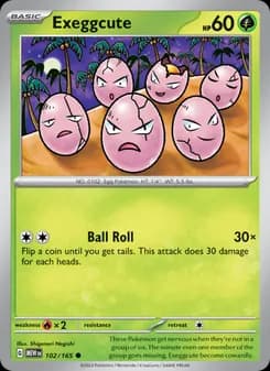 Exeggcute — 151 — Common