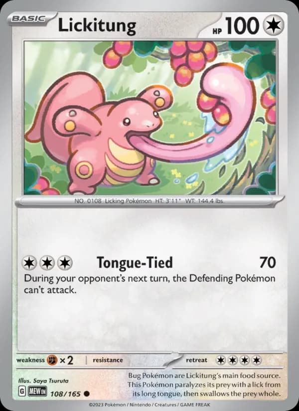 Lickitung — 151, Common
