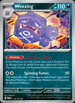 Weezing — 151 — Rare