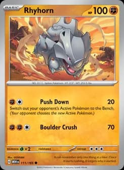 Rhyhorn — 151 — Common