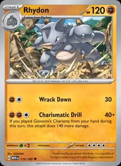 Rhydon — 151 — Uncommon