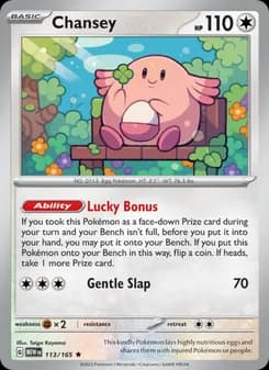 Chansey — 151 — Rare