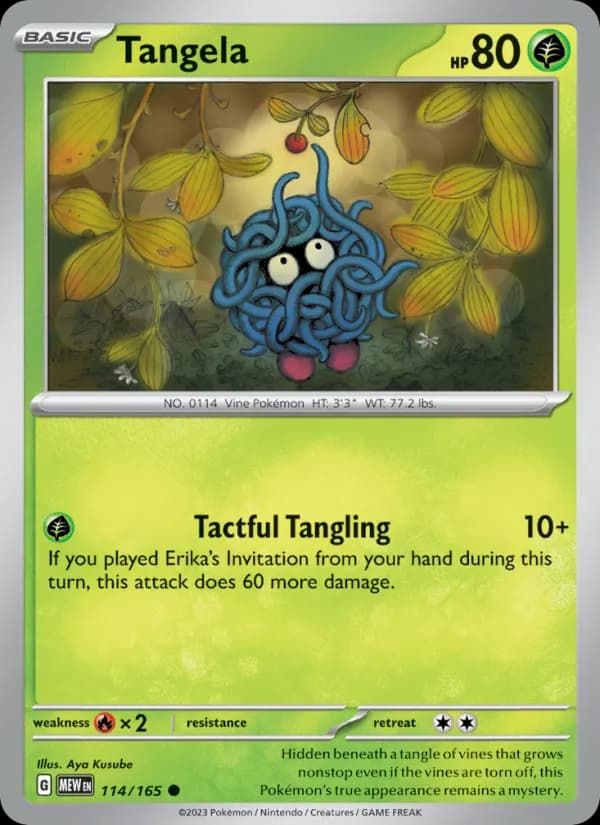 Tangela — 151, Common