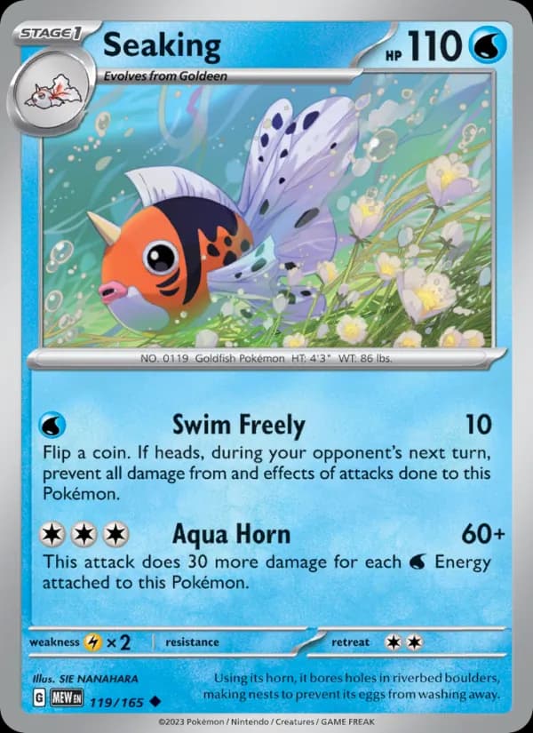 Seaking — 151, Uncommon