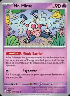 Mr. Mime — 151 — Rare