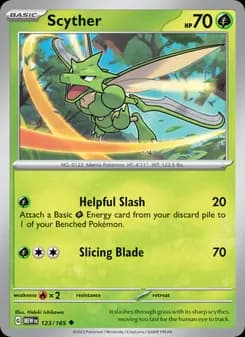 Scyther — 151 — Uncommon