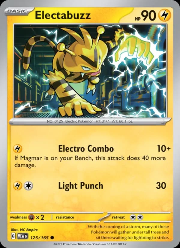 Electabuzz — 151, Common