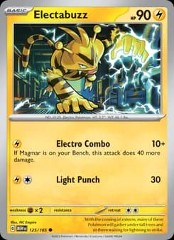 Electabuzz — 151 — Common