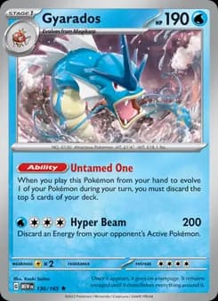 Gyarados — 151 — Rare