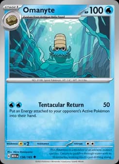 Omanyte — 151 — Uncommon