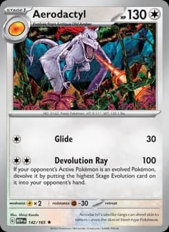 Aerodactyl — 151 — Rare